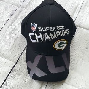 Super Bowl XLV Champions Green Bay Packers Hat, one size, never worn